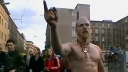 Le techno viking lors de la fuck parade