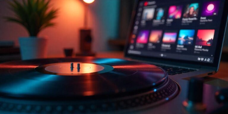 L'industrie musicale en ligne