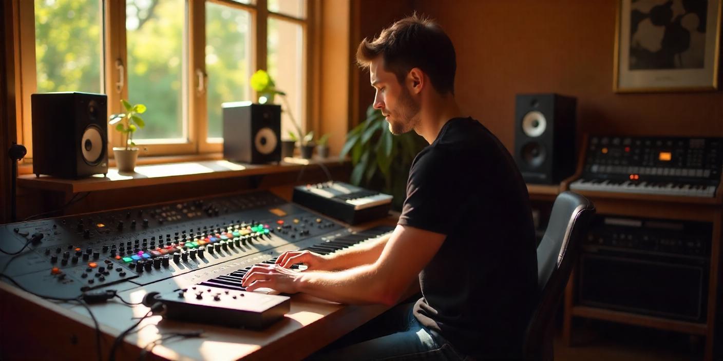 Les outils pour de la production musicale