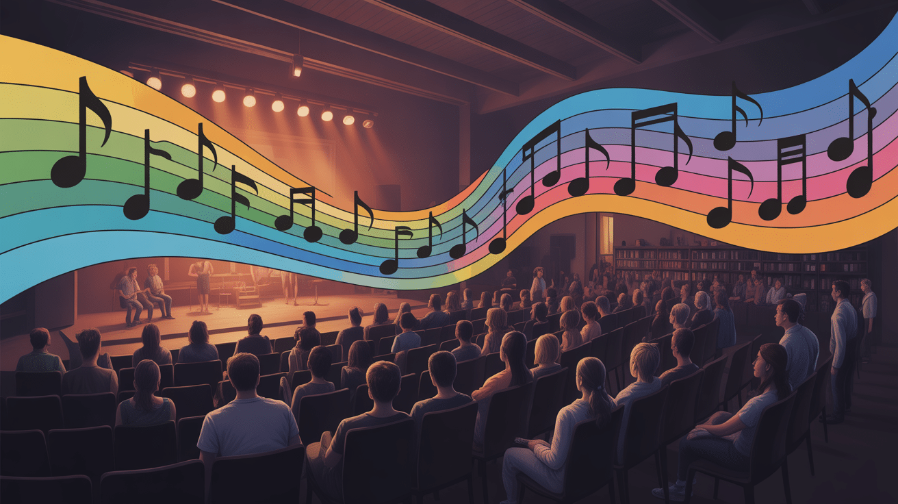 salle cinema spectateurs vagues musicales bo film