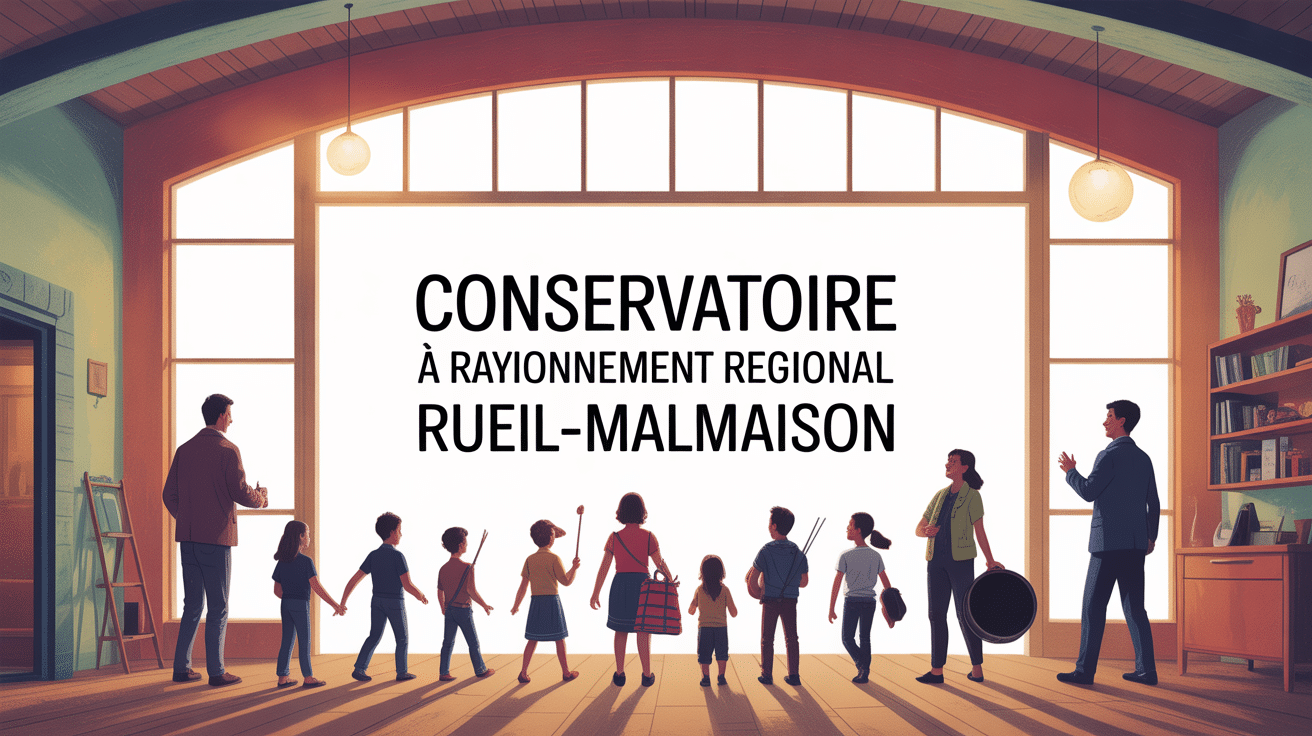 Entrée dynamique conservatoire Rueil-Malmaison
