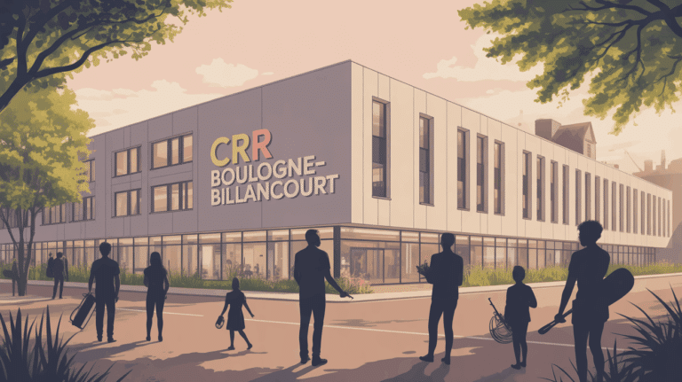 CRR Boulogne-Billancourt facade moderne musique danse theatre