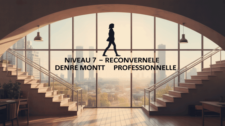 illustration niveau 7 reconversion professionnelle