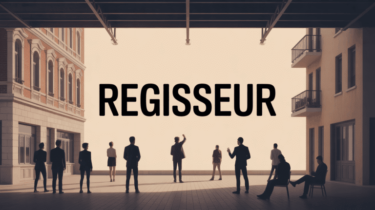 Regisseur immobilier et spectacle coordination visuelle