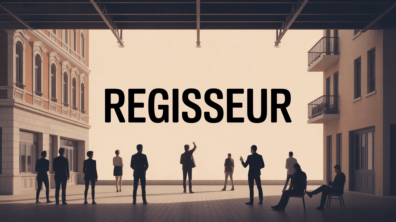Regisseur immobilier et spectacle coordination visuelle