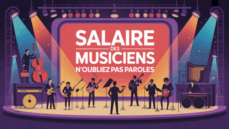 Scène de musiciens et ambianceurs sur le plateau N oubliez pas les paroles