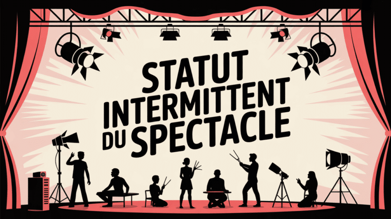 Statut intermittent du spectacle sur scène théâtre et studio audiovisuel