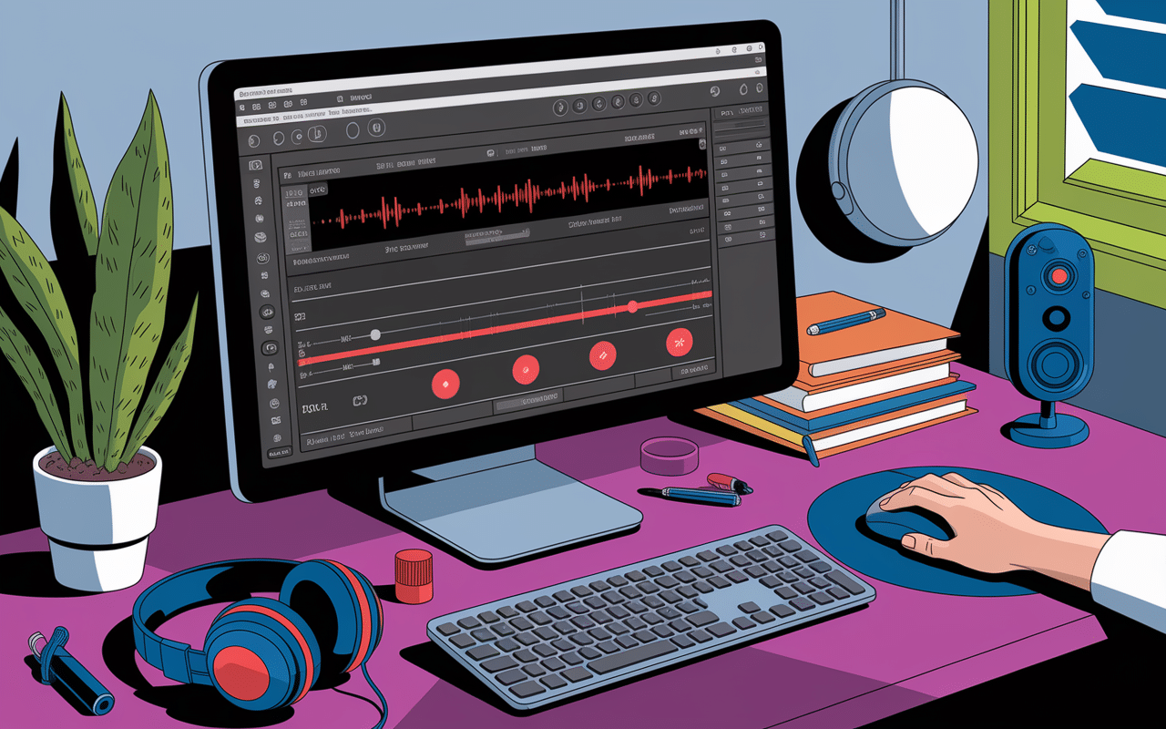 Capturer le son du PC facilement avec Audacity interface audio