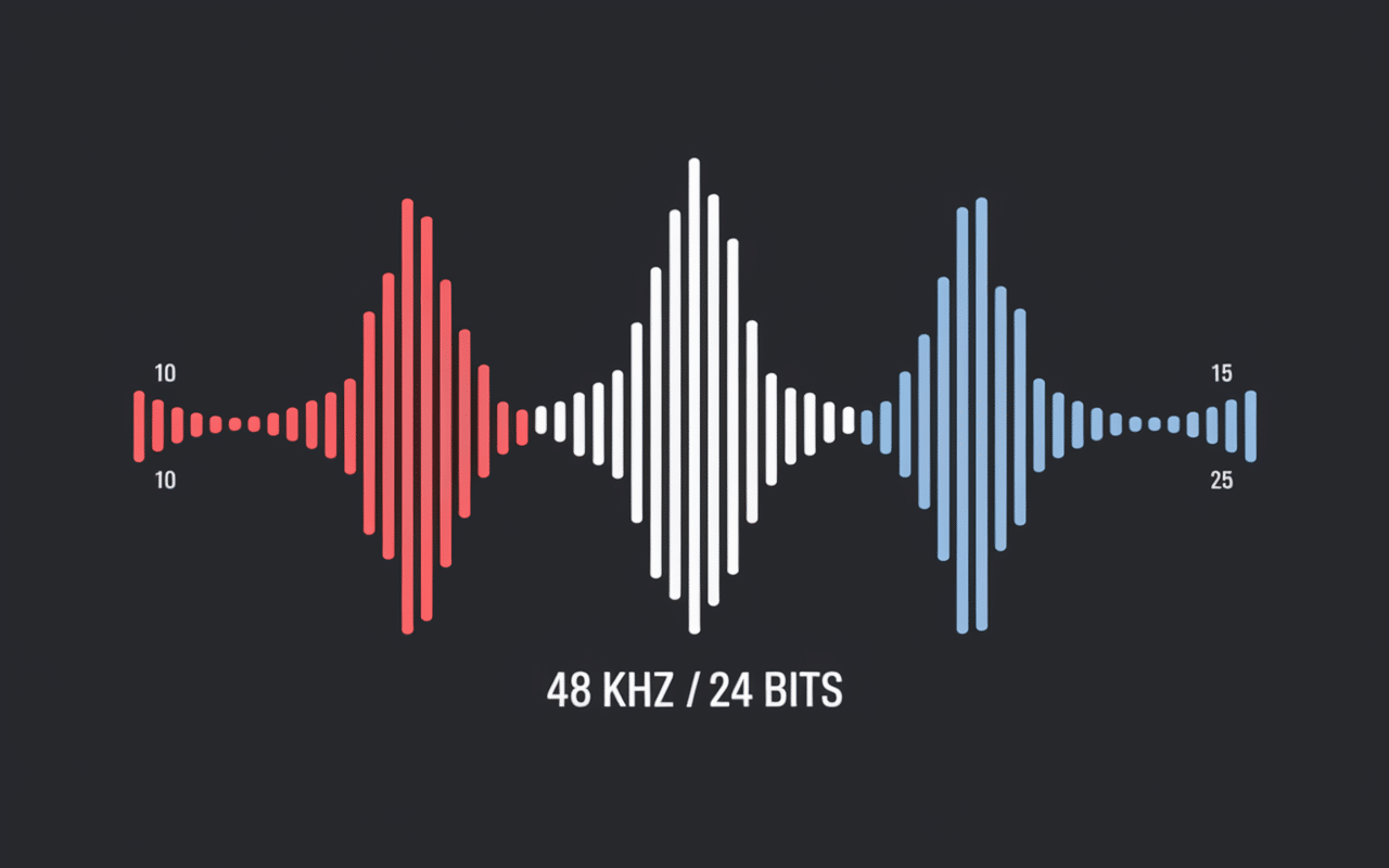 Schema conversion audio analogique numerique ADC