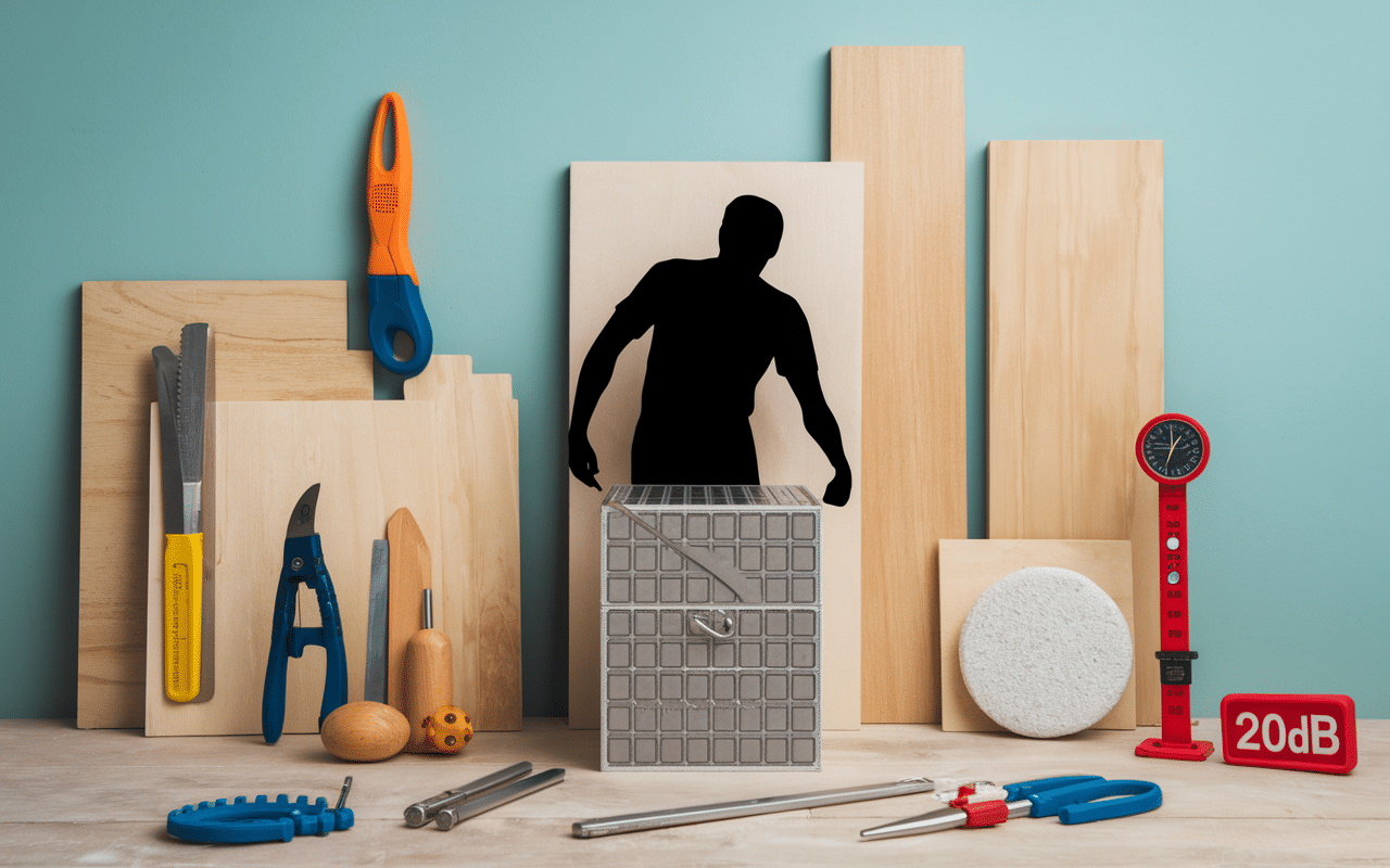 atelier montage caisson anti bruit pompe a chaleur materiaux