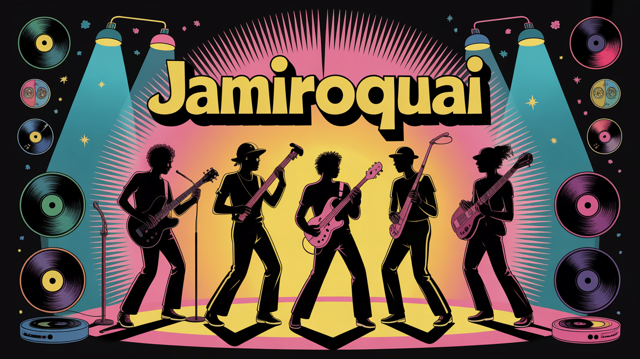 Groupe Jamiroquai scène funk acid jazz partage musical
