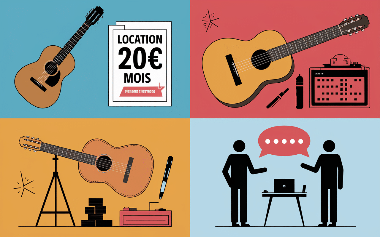 services vente location reparation dans magasin musique tours