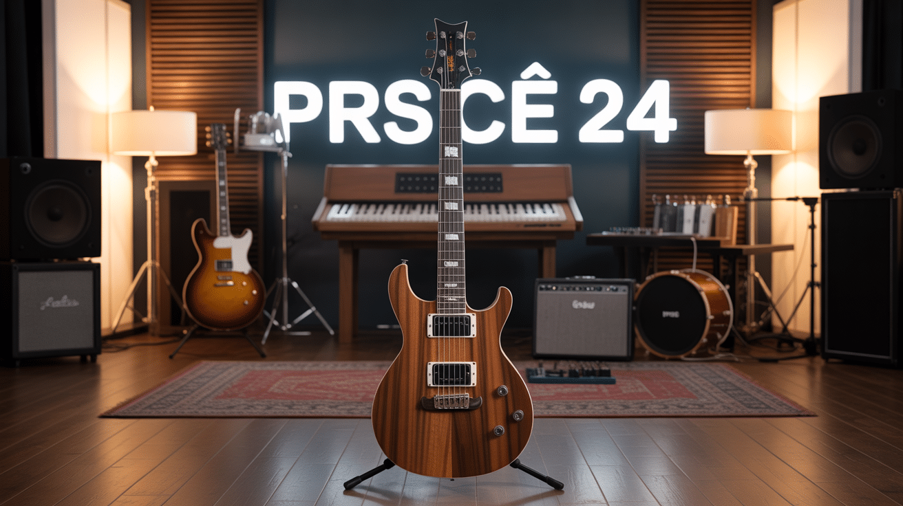 PRS CE 24 guitare électrique bois noble manche vissé studio