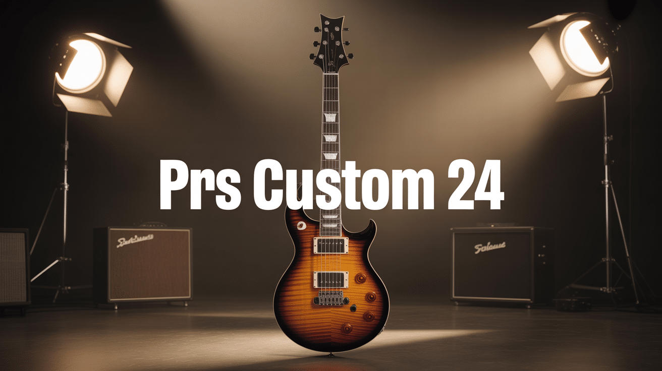 PRS Custom 24 guitare électrique haut de gamme moderne