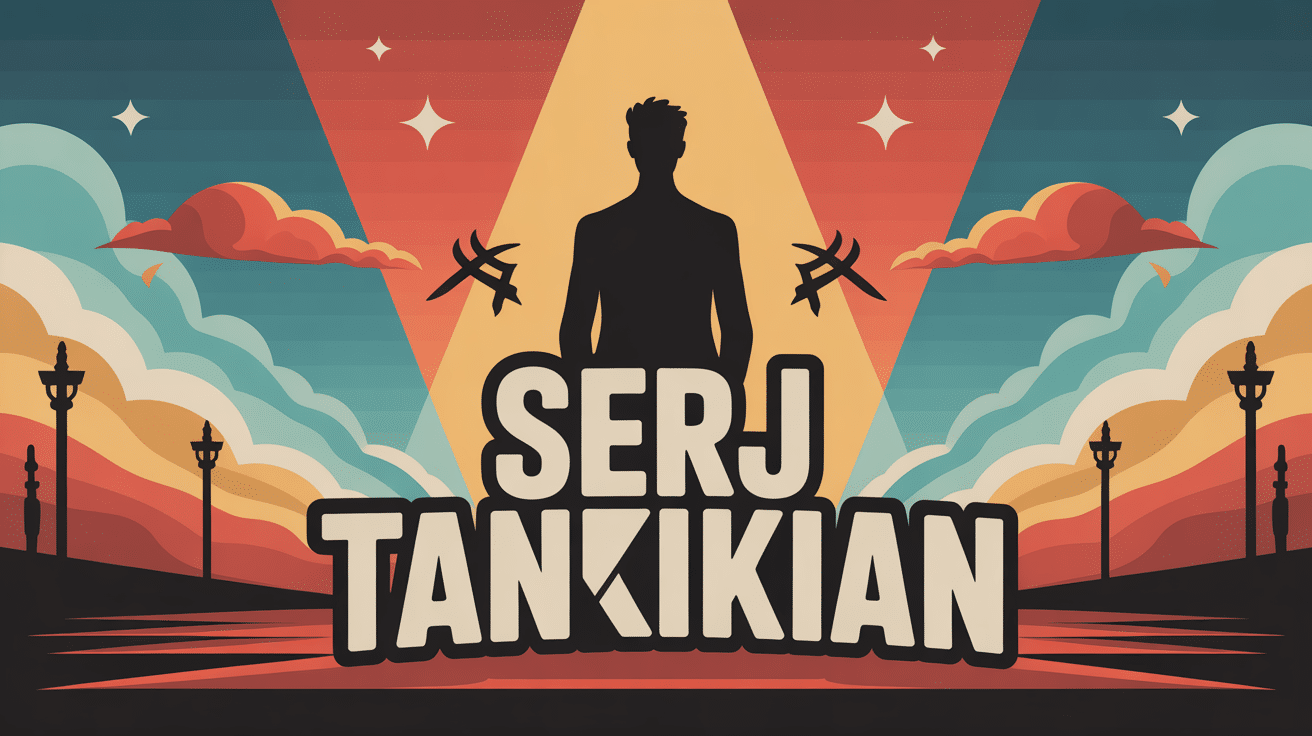 Serj Tankian silhouette charismatique scene metal artistic