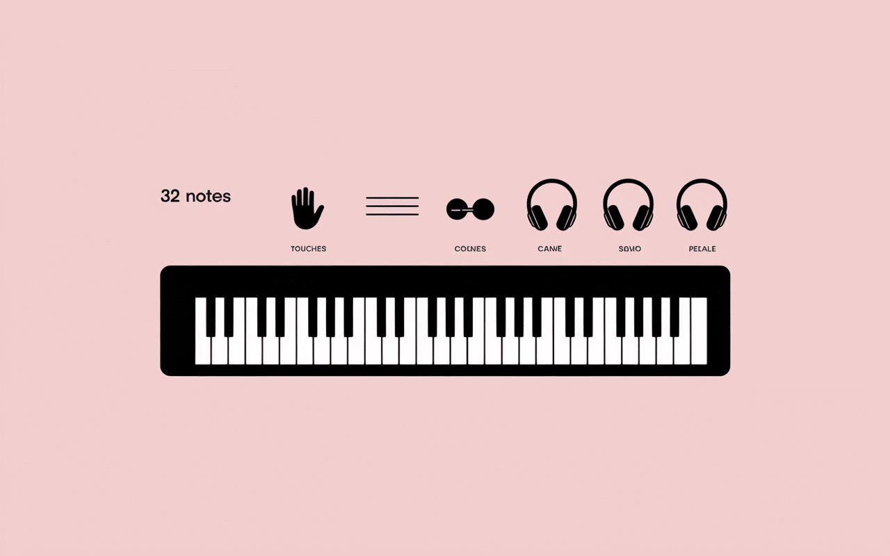 yamaha p-35 details techniques piano numerique
