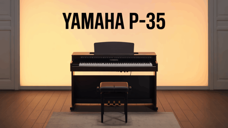 yamaha p-35 piano numerique noir avis