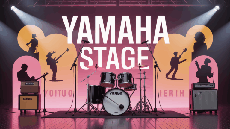 Batterie Yamaha Stage Custom Birch scène lumineuse fûts bouleau