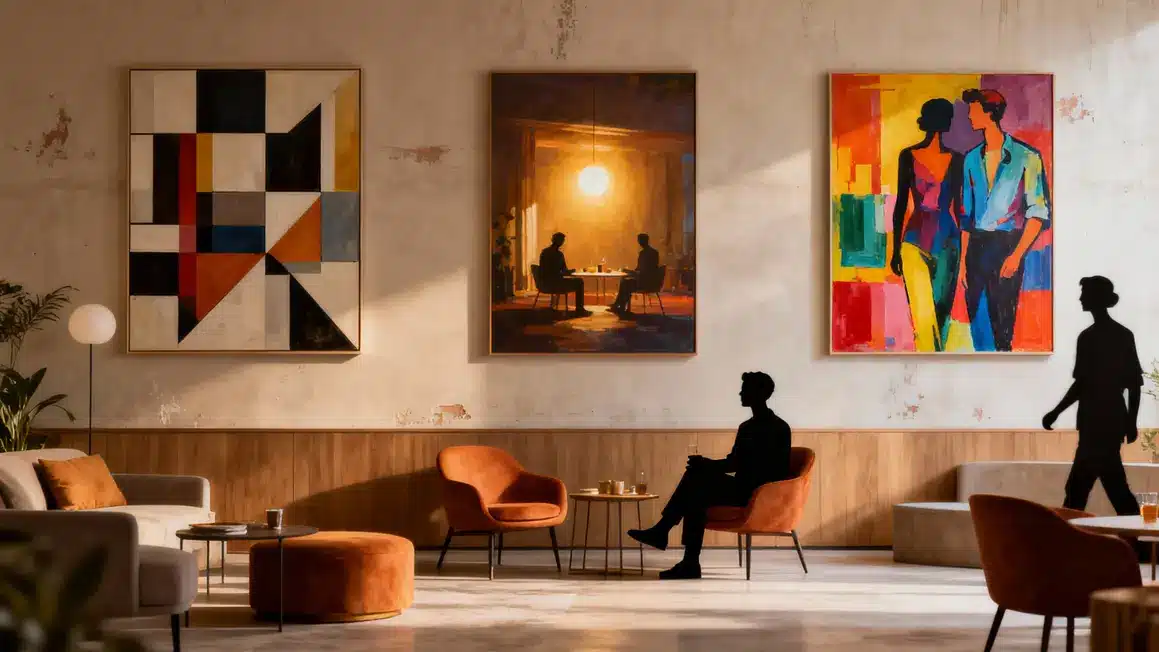 Murs modernes styles peinture décoration