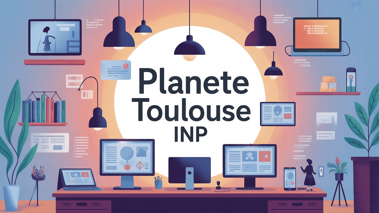 bureau numerique central Planete Toulouse INP