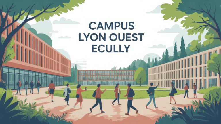 Campus Lyon Ouest Ecully, nature et innovation