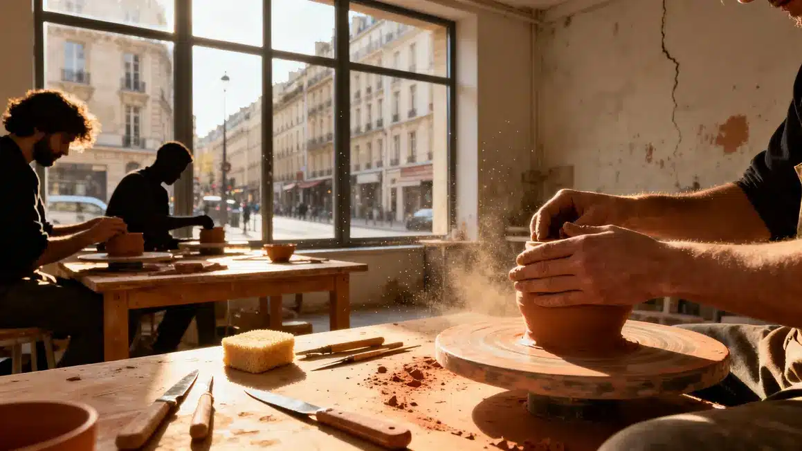 artisans modelage ceramique paris atelier