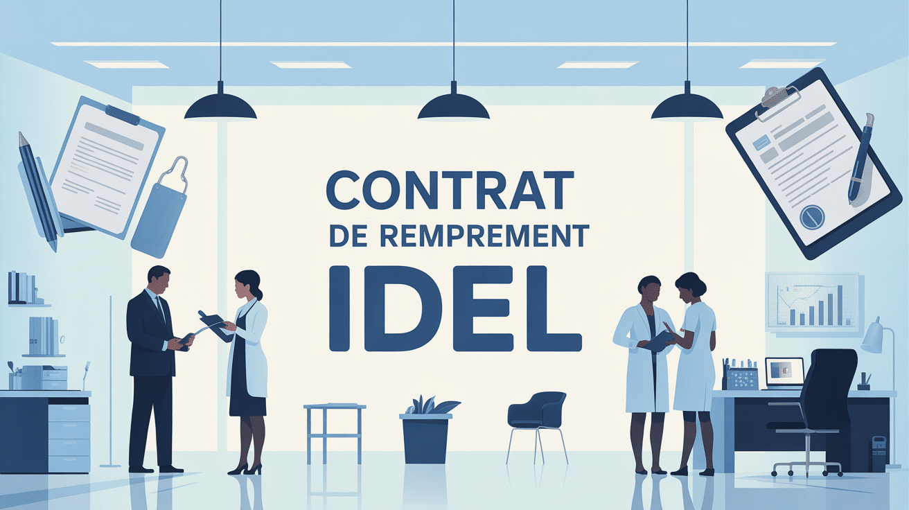 bureau infirmier contrat remplacement idel
