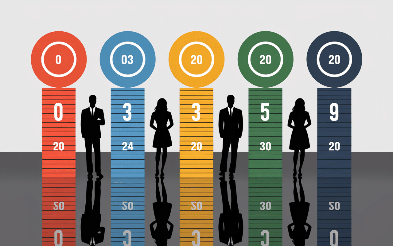 conversion note sur 20 graphique cas particuliers