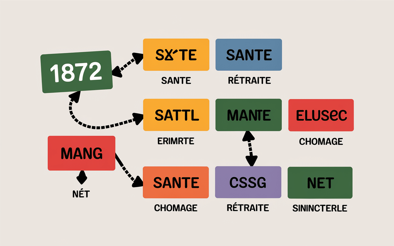 diagramme charges sociales conversion brut net 2026