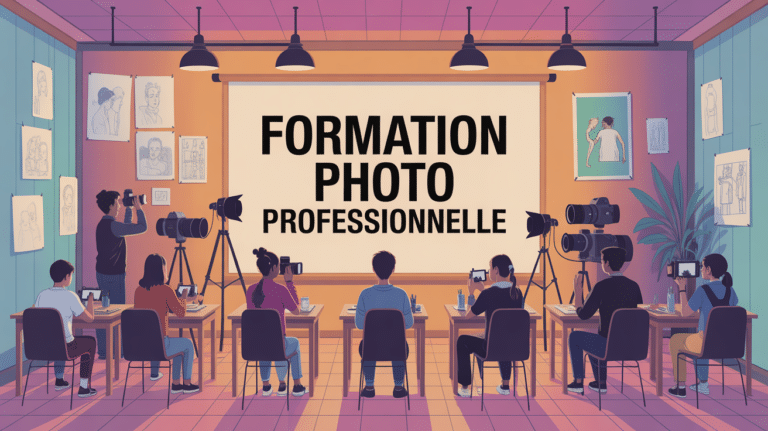 Salle de classe photo Paris jeunes créatifs