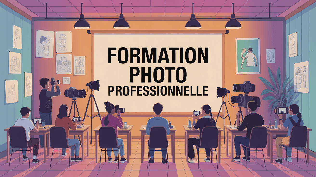 Salle de classe photo Paris jeunes créatifs