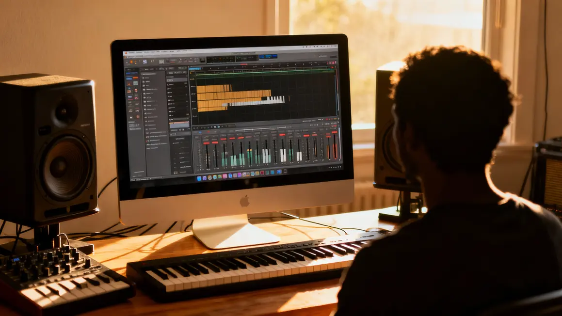 Ordinateur MAO creation musicale logiciel