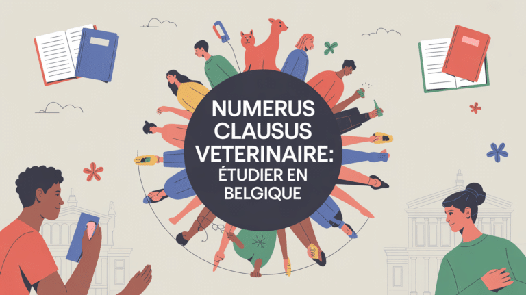 Numerus clausus vétérinaire globe élèves animaux université Belgique