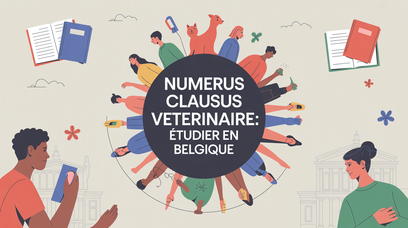 Numerus clausus vétérinaire globe élèves animaux université Belgique