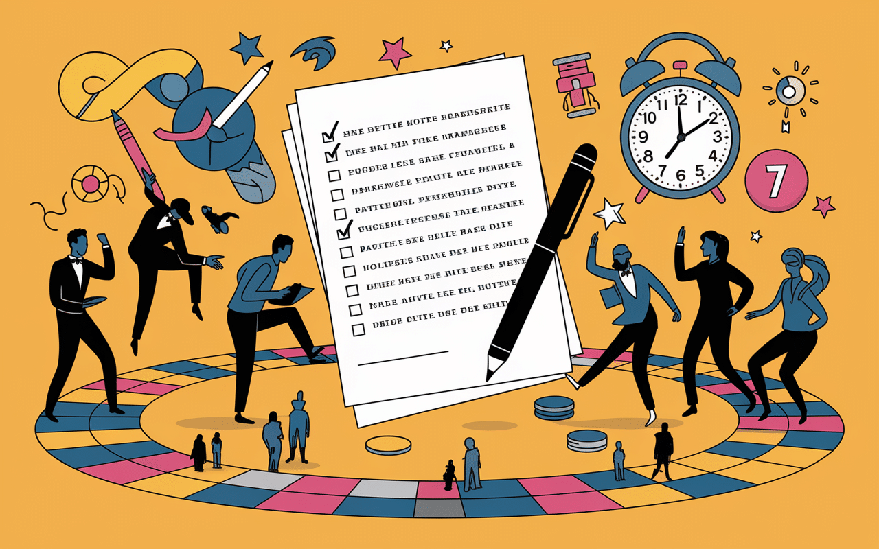 Page lettre BAFA, checklist, animation cercle de jeux