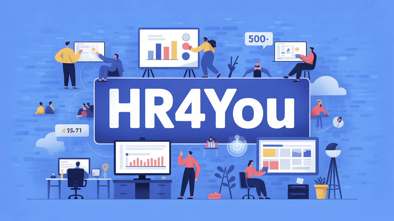 Plateforme SaaS RH HR4YOU moderne et immersive