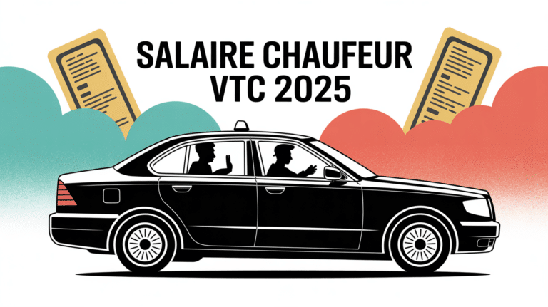 voiture berline vtc route urbaine salaire net 2025