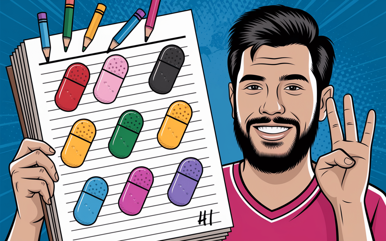 Joueur Petit Bac couleurs rares H