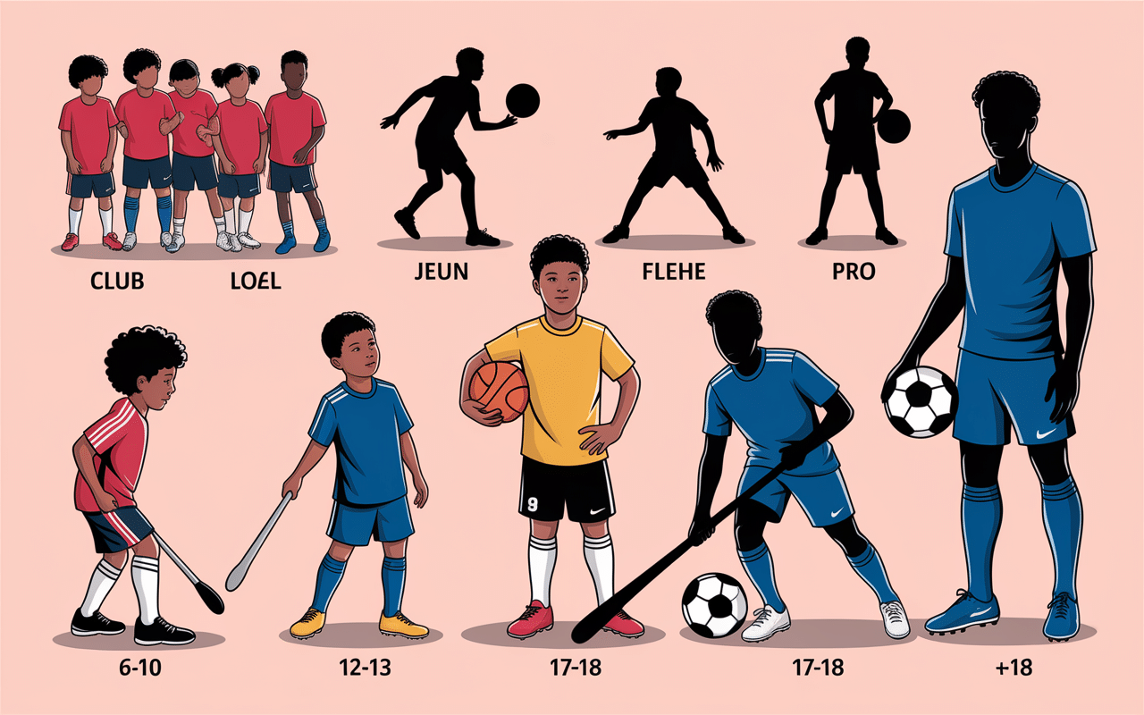 progression club detection pro footballeur