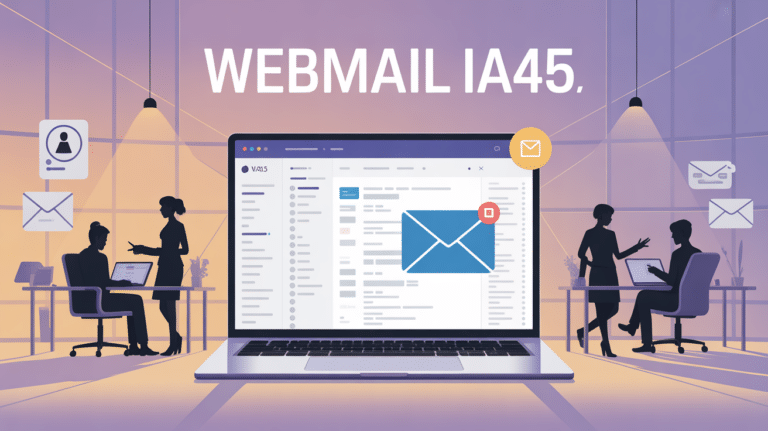 Webmail IA45 interface sécurisée agents académie Orléans-Tours