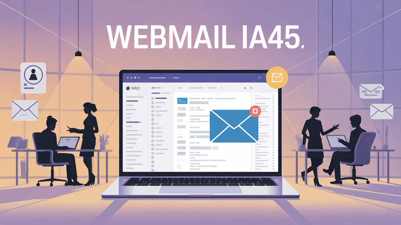 Webmail IA45 interface sécurisée agents académie Orléans-Tours