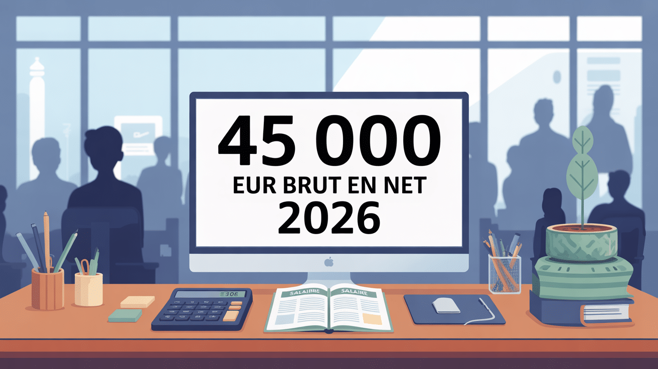 bureau simulateur 45000 brut en net