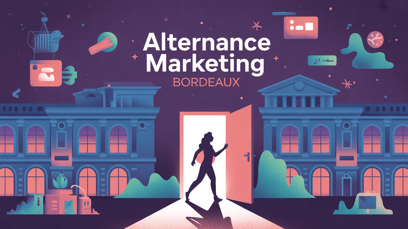 alternance marketing bordeaux nexa campus illustration