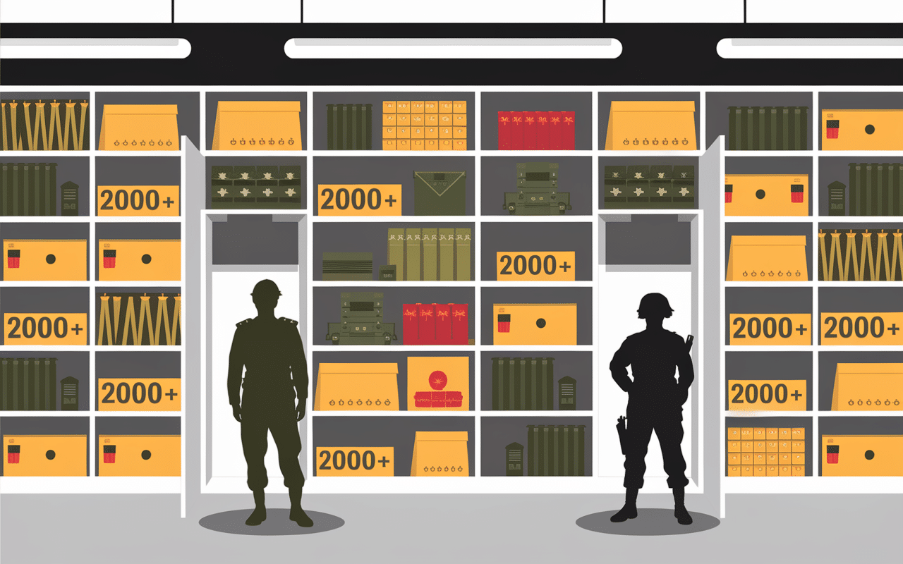Catalogue textile e habillement pour dotation militaire