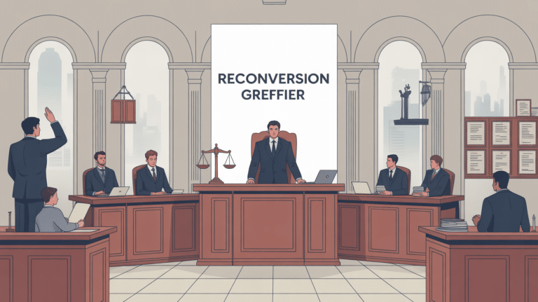 greffier salaire vue tribunal moderne
