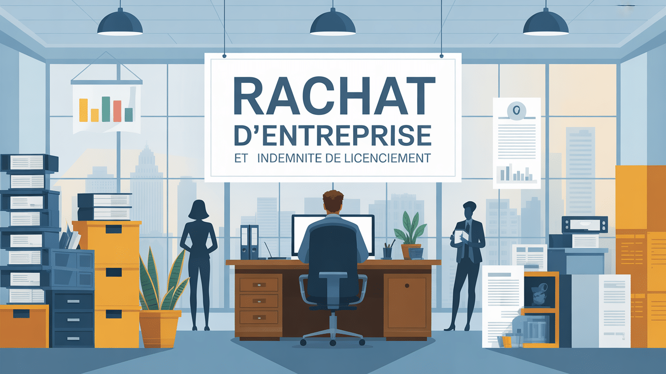 indemnité licenciement suite rachat entreprise visuel central