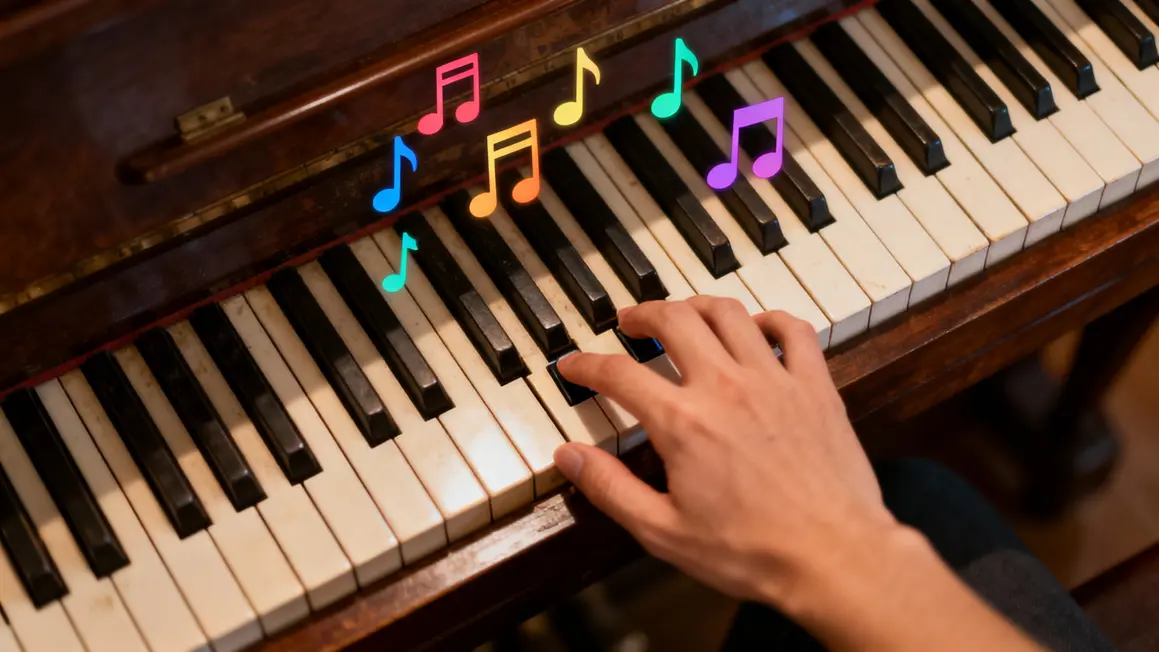piano gamme oreille musicale do re mi