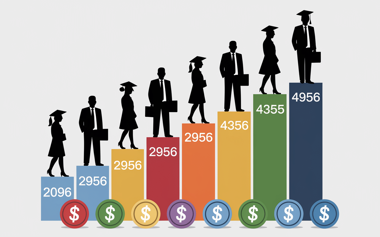 professeur agrégé salaire progression chiffres