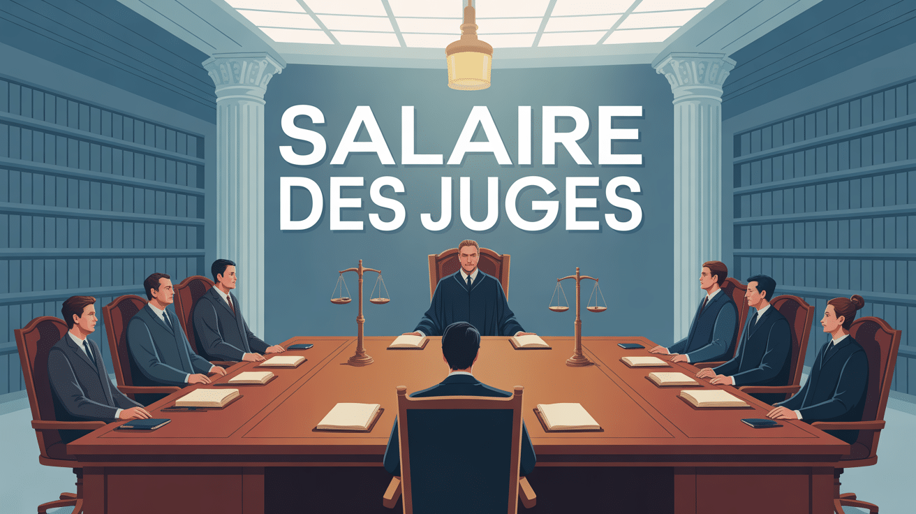salaire juge table justice