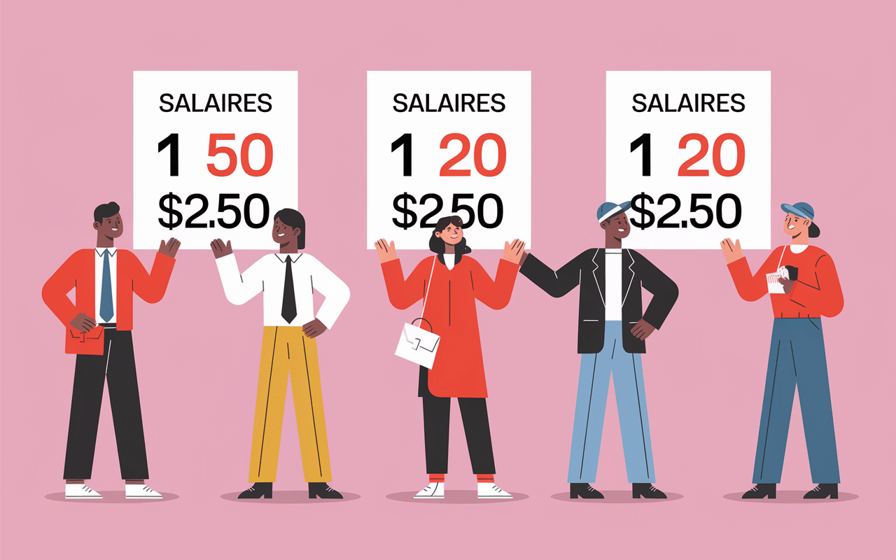 smic italie salaires secteurs